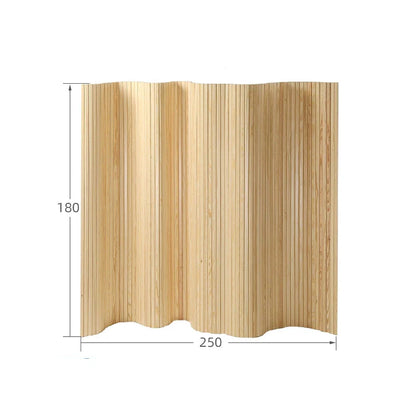 Wooden Folding Room Divider Privacy Screen