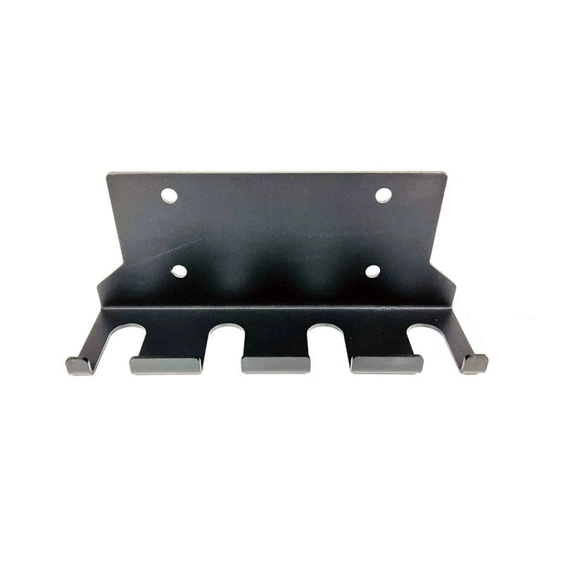 Wall Barbell Pole Placement Rack – Black – 14x10x16