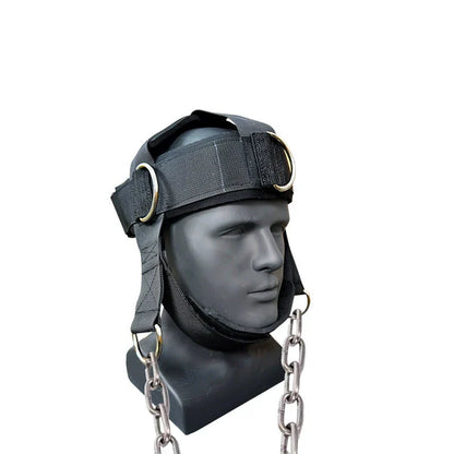 Professional Neck Muscle Trainer for Boxing & Fitness(Black)