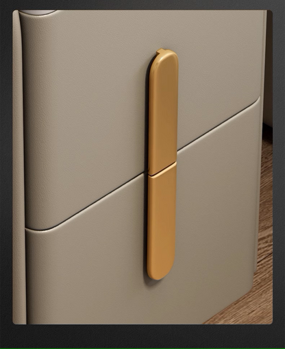 Smart Narrow Nightstand - Wireless Charging, Modern Design