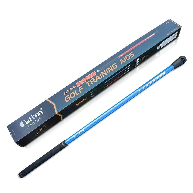 Golf Swing Trainer – Magic Impact Stick (95cm, 0.9kg, Blue)