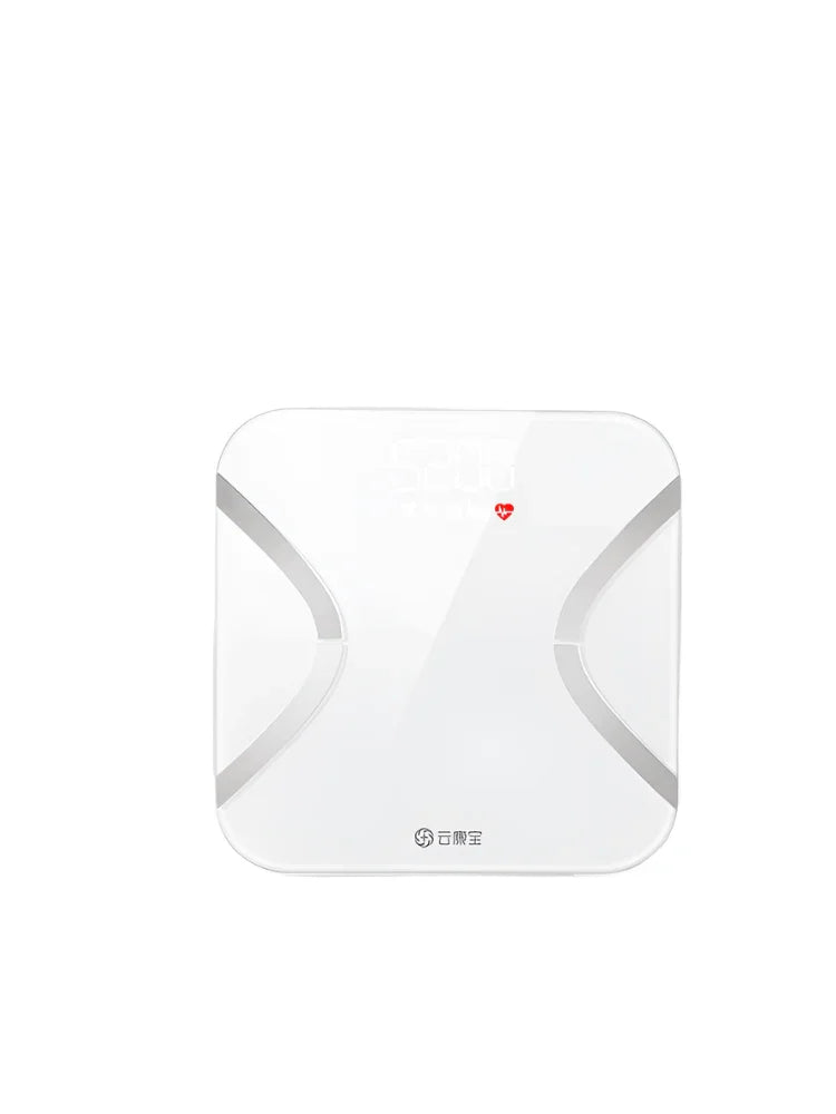 Rechargeable Body Fat Scale for Weight Loss - With Bluetooth and Wi-Fi