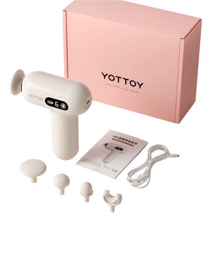 Portable Fascia Massage Gun - 6-Speed