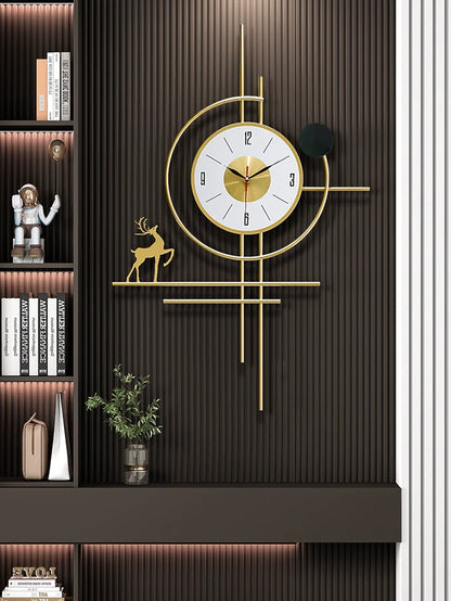 Luxury Fashion Wall Art Clock | 42x66 cm