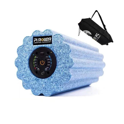 Electric Foam Roller for Muscle Relaxation – Blue Wave Design