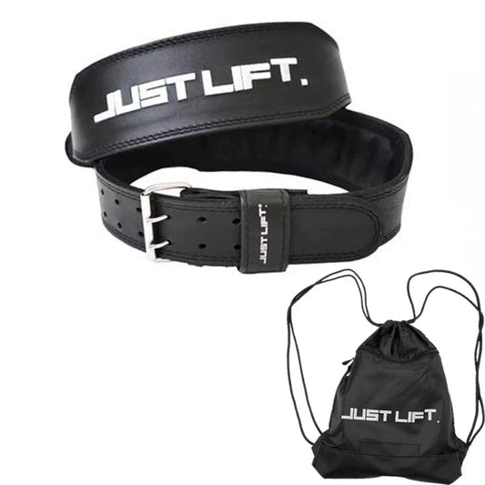 Panda Leather Powerlifting Belt – Premium Cowhide Training Belt