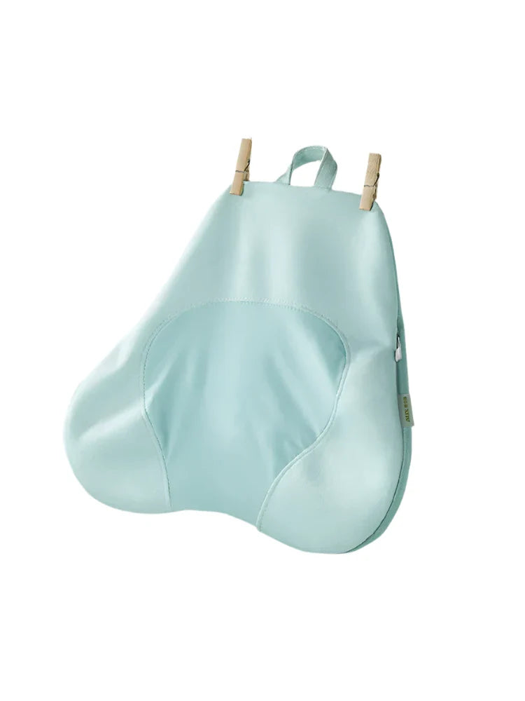 Light Luxury Green 3D Partition Waist and Back Support Massager Cushion