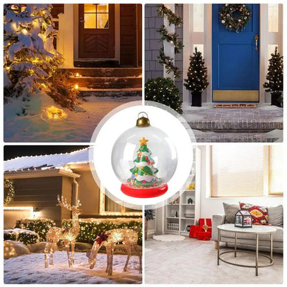 Outdoor Christmas Inflatable Ball Garden Decoration (22-inch)