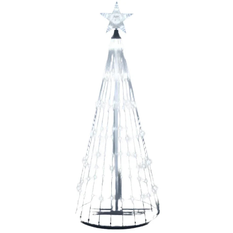 Outdoor Lighted Christmas Tree Decoration (LED)