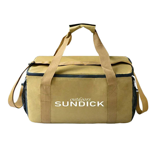 Waterproof Outdoor Travel Cooler & Lunch Box (Khaki)