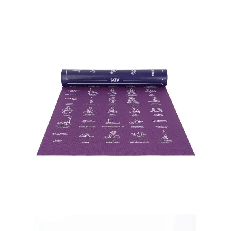 PVC Non-Slip Men's Fitness Mat for Yoga & Pilates