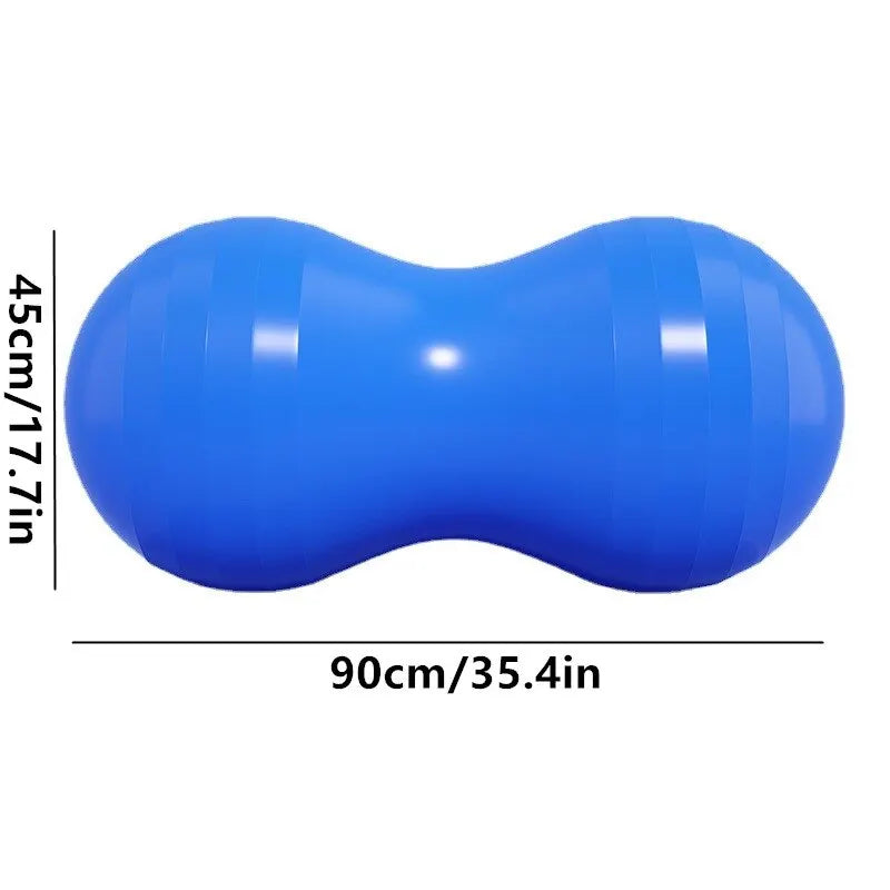Peanut Ball Yoga Exercise Ball for Balance Training