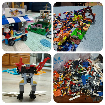 Creative Building Bricks Pack (1900 grams)