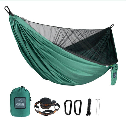 Camping Hammock with Net (290x140cm)
