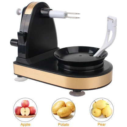 Hand-Cranked Multifunctional Fruit & Vegetable Peeler