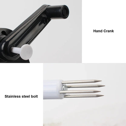 Hand-Cranked Multifunctional Fruit & Vegetable Peeler