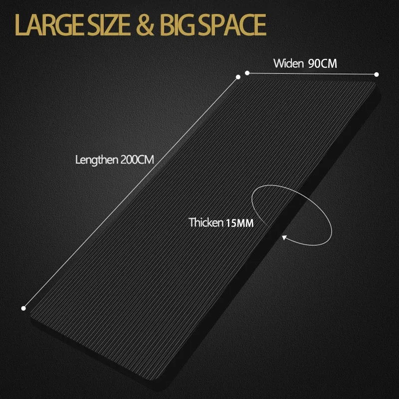 Premium Extra Thick Non-Slip Yoga Mat for Home Workouts