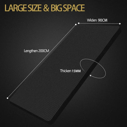 Premium Extra Thick Non-Slip Yoga Mat for Home Workouts