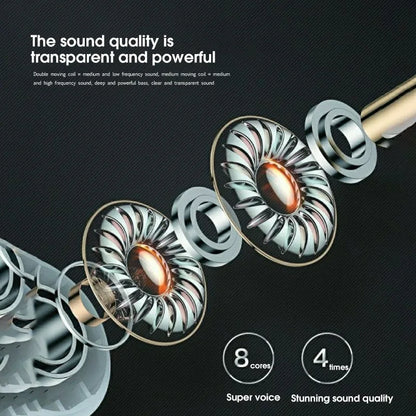 Wireless Waterproof Earbuds with Mic - Bluetooth 5.3