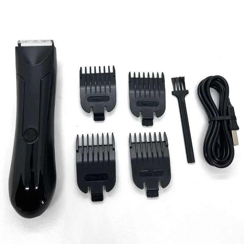 Hair Cutting Machine & Beard Trimmer Electric Shaver for Men Black ...