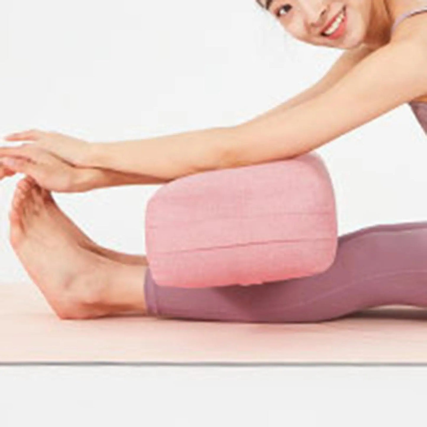 Professional Yoga Bolster with Carry Handle