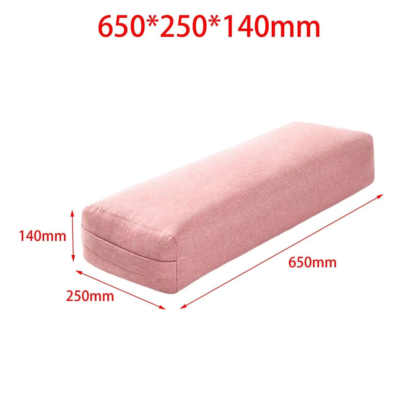 Professional Yoga Bolster with Carry Handle