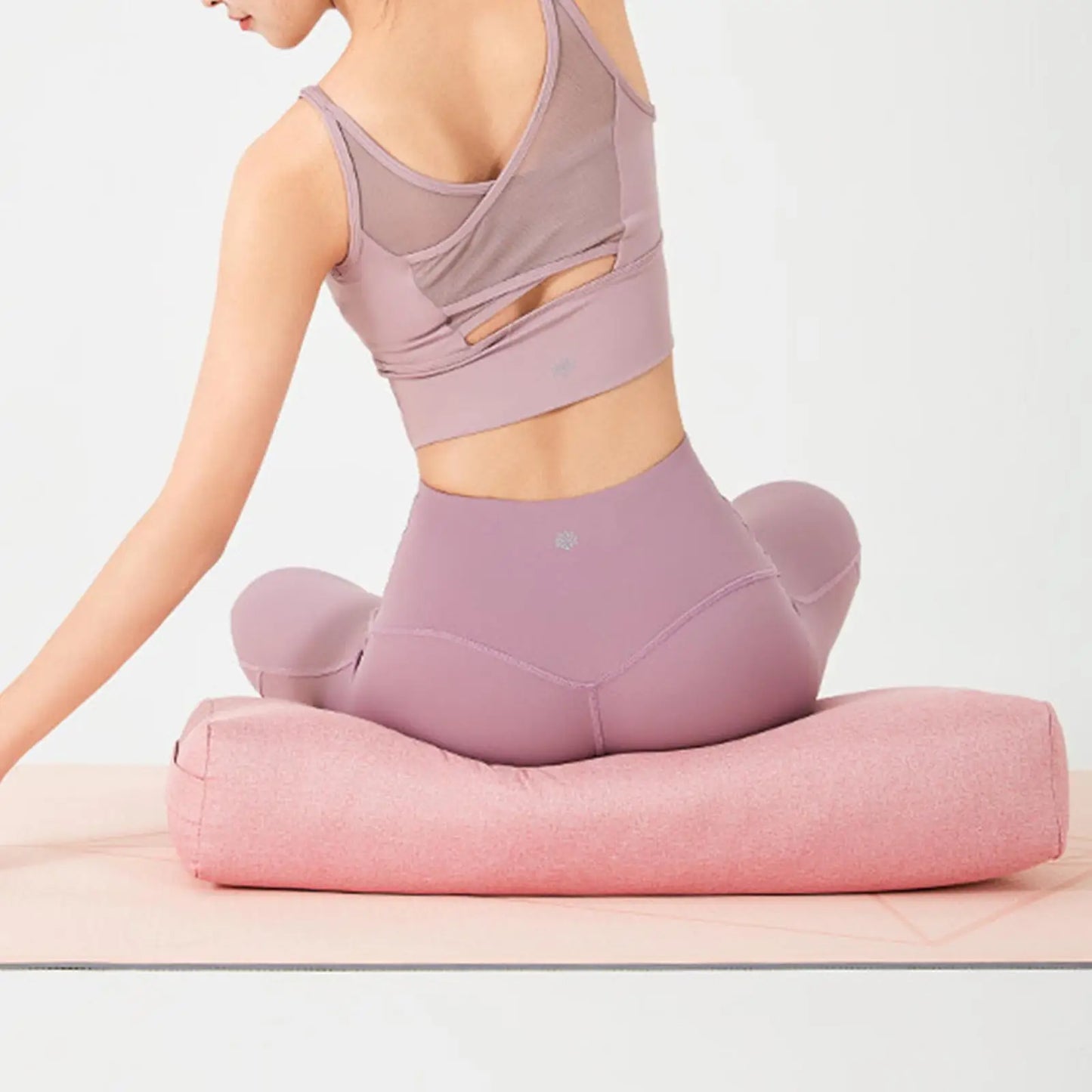 Professional Yoga Bolster with Carry Handle