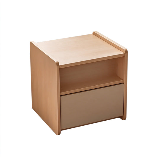 Hardwood Bedside Table - Wood-Based Panel