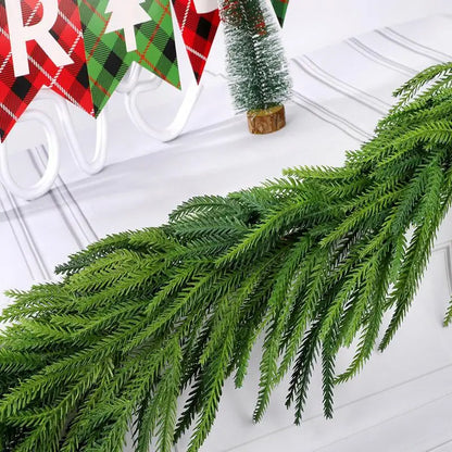 Real Touch Norfolk Pine Christmas Garland