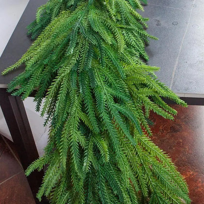 Real Touch Norfolk Pine Christmas Garland