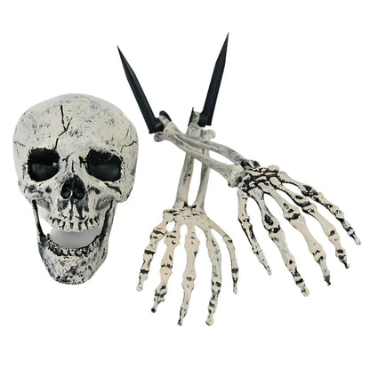 Realistic Skeleton Stakes for Halloween Yard and Garden Decor