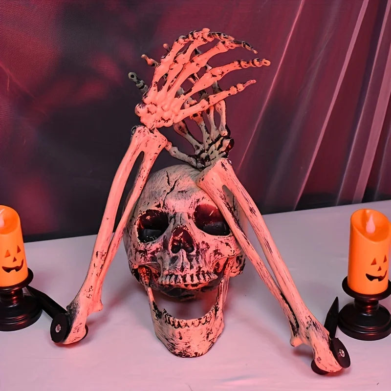 Realistic Skeleton Stakes for Halloween Yard and Garden Decor