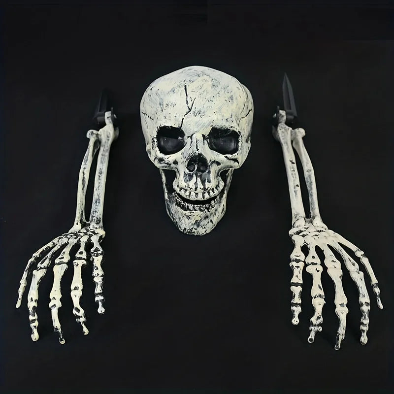 Realistic Skeleton Stakes for Halloween Yard and Garden Decor