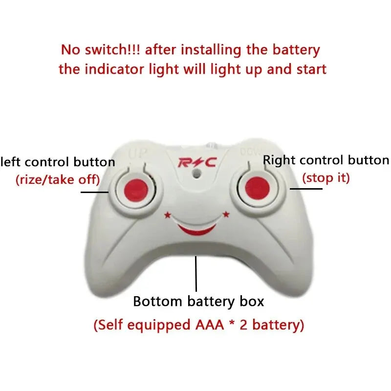 Rechargeable Mini RC Drone for Kids