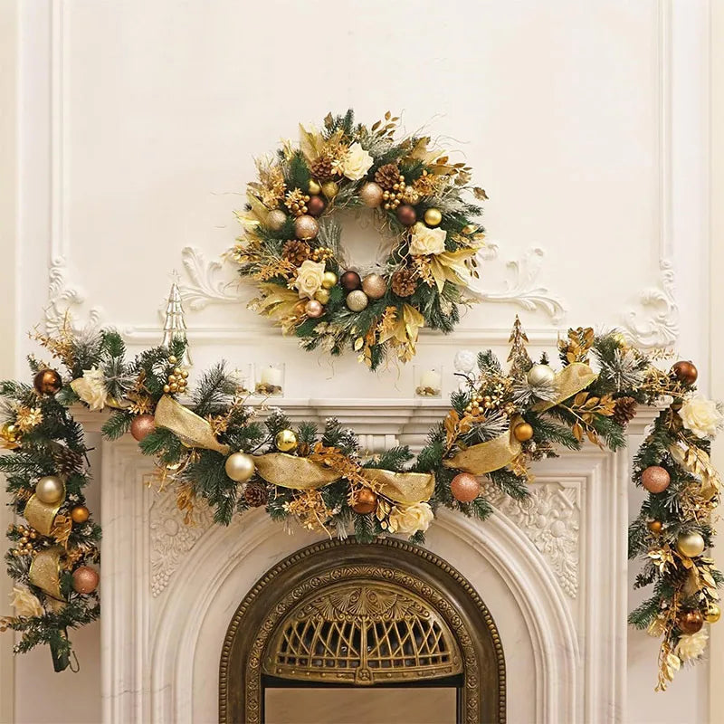 Christmas Wreath Door & Wall Garland