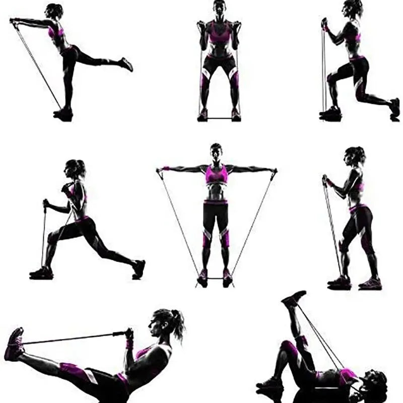 Resistance Bands with Handles for Strength Training