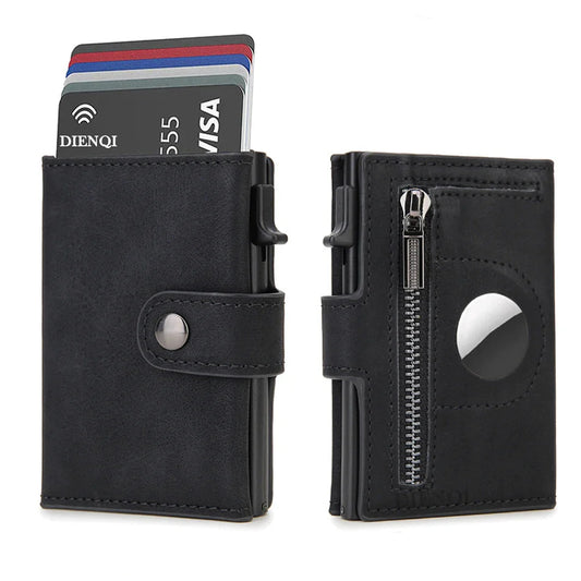 RFID Fiber Slim Wallet for Men (Black)