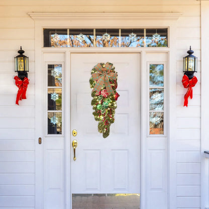 Christmas Vine Garland Wreath Door Hanger Ornament