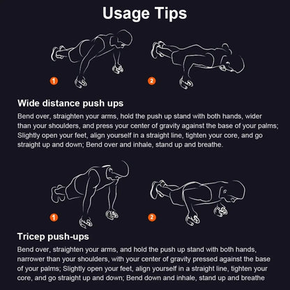 S Shape Push Up Stand with Foam Handles