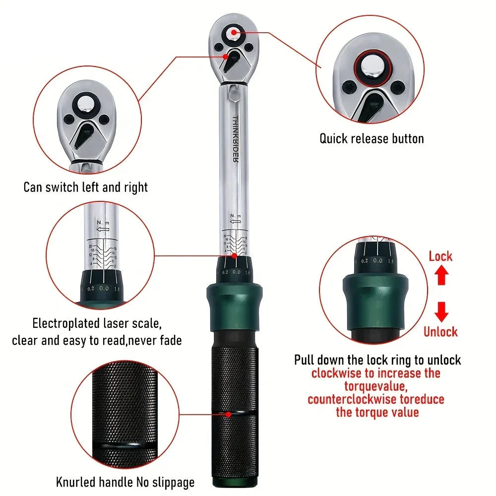 Bicycle NL-15 Precision Cycling Repair Tool Kit Black