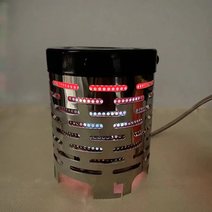 Compact Wear-resistant Mini Gas Heater Stove for Outdoor Camping