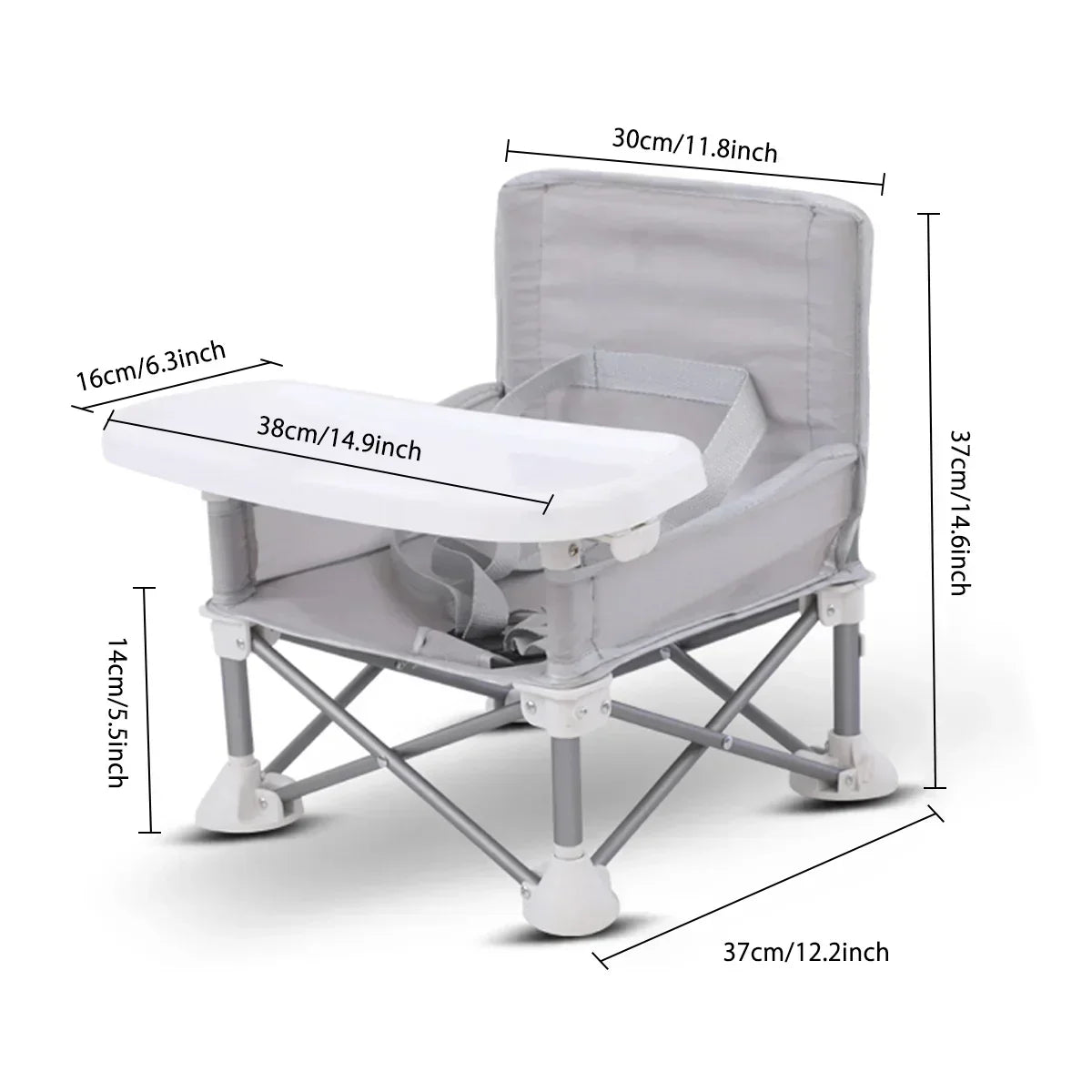 Baby Chair Aluminium Alloy Foldable Portable