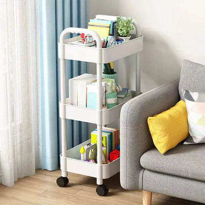 1pc multi-storey kitchen storage shelves trolley
