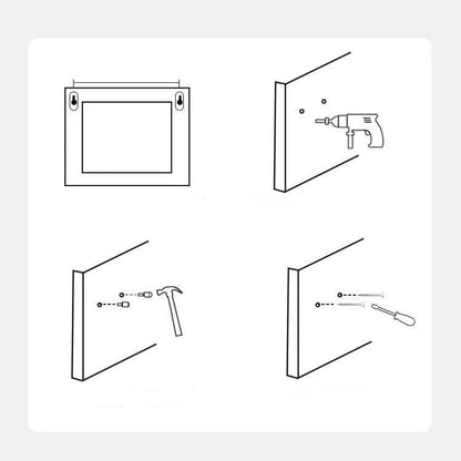 Nordic Arched Wall Cabinet: Stylish Living Room Storage
