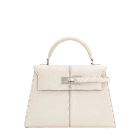 Womens Handbag Crossbody Bag (White)