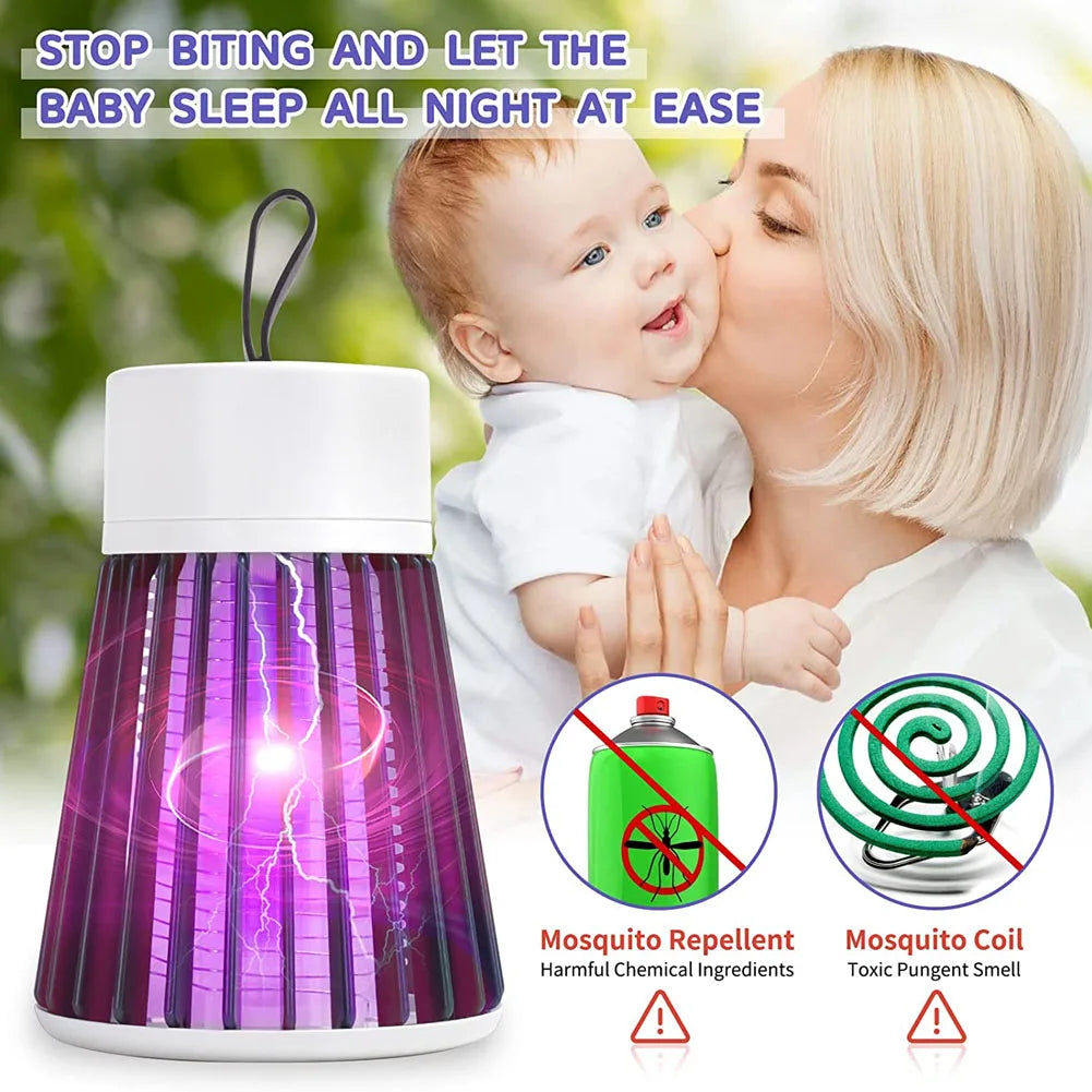 USB Electric Shock Mosquito Killer Lamp