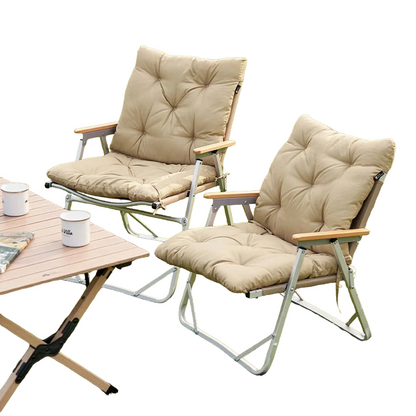 Camping Folding Chair Cushion Detachable Seat Pad