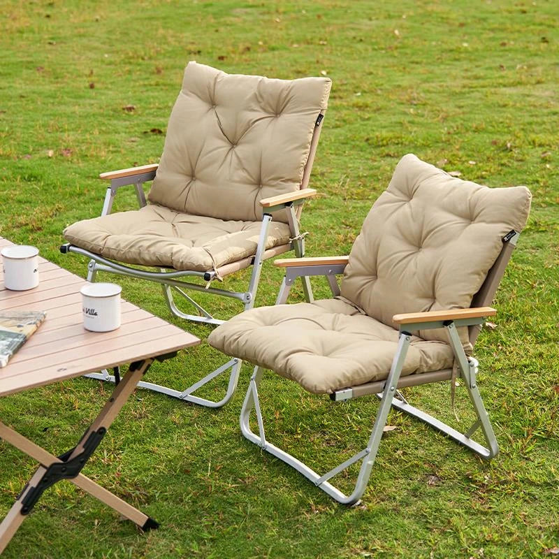 Camping Folding Chair Cushion Detachable Seat Pad