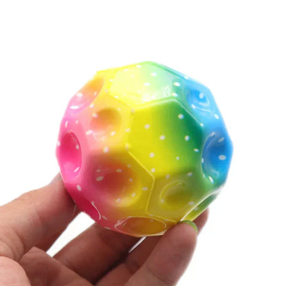 3Pcs Galaxy Moon Ball Extreme High Bouncing Ball