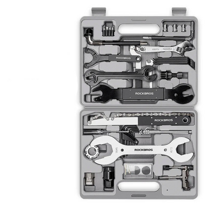 44-in-1 Professional Bicycle Repair Tool Kit Multifunction Grey